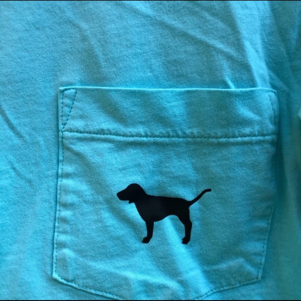 VS PINK Pink Nation Dog Tee Shirt - Picture 4 of 6
